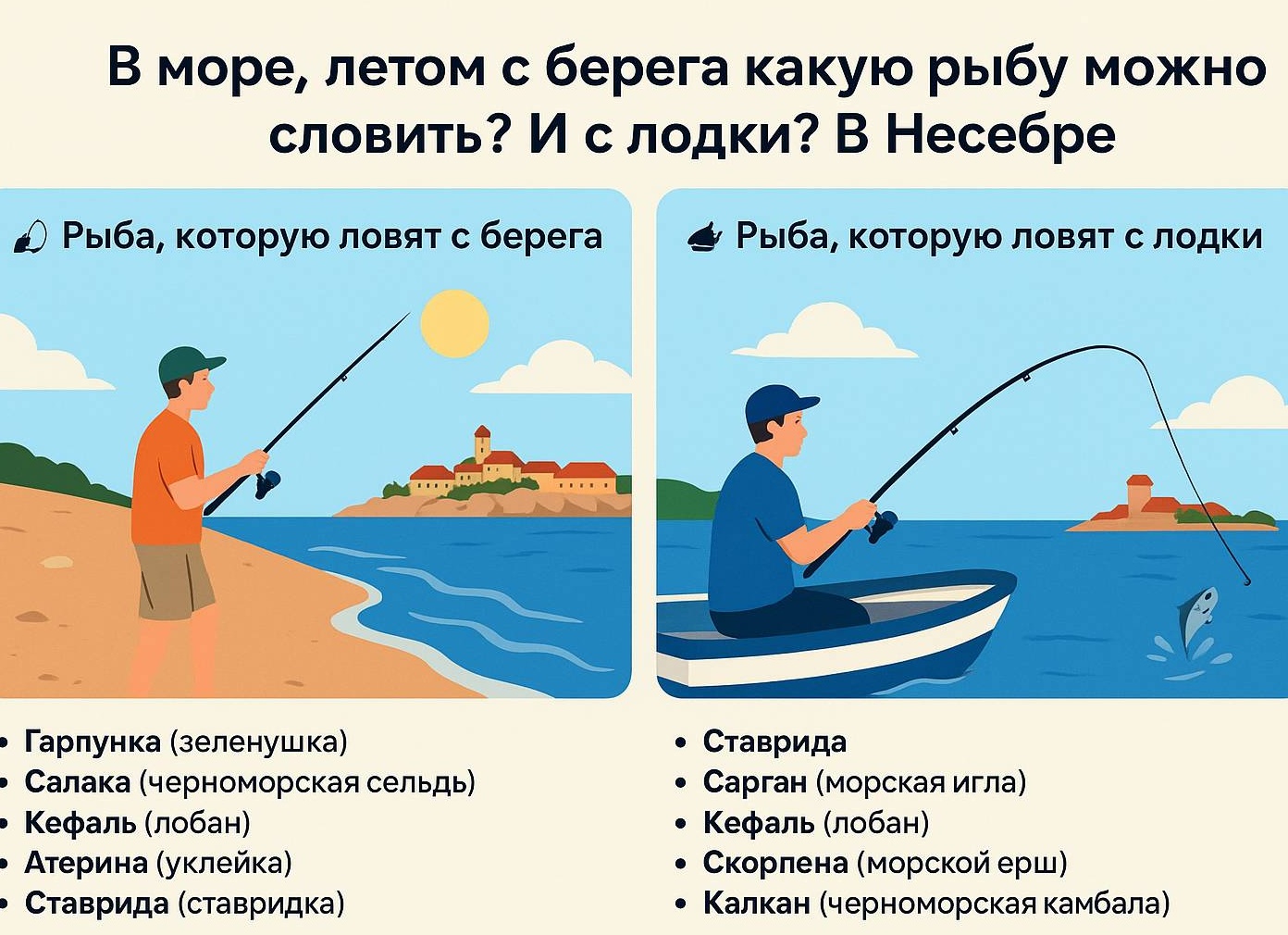 🎣 «Рыбацкие берега»: лучшие места для рыбалки в России