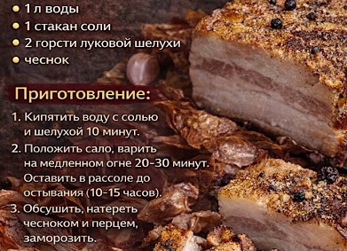 Сало: горячий посол.